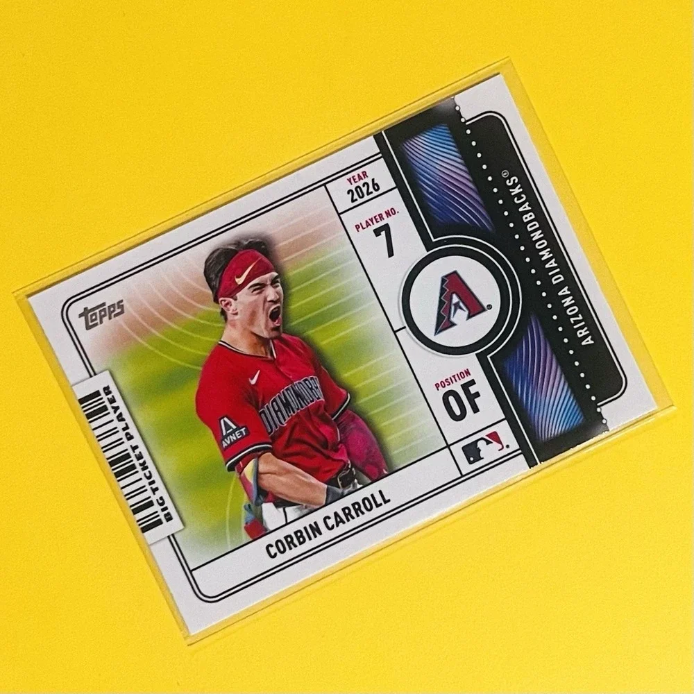 2026 Topps Series 1 - Big Ticket Player Corbin Carroll‎ #BTP-6 - Diamondbacks